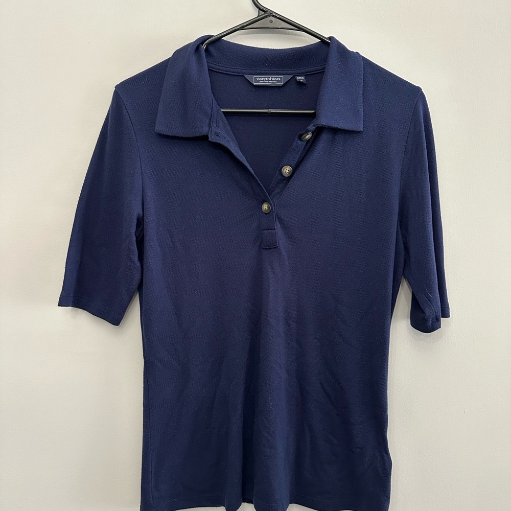 Vineyard Vines Navy Polo Shirt